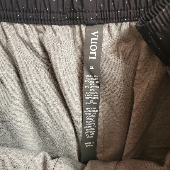 Vuori Mens XL Indigo 7" Lined Core Athletic Shorts                           #79 - Picture 10 of 12